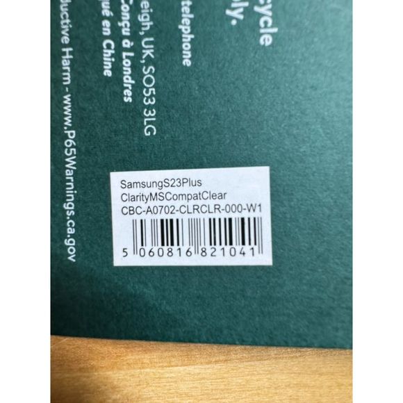 Mous - Clear Case for Samsung Galaxy S23 Plus - Picture 5 of 7